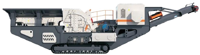 CRAWLER TYPE MOBILE HEAVY-DUTY HAMMER CRUSHING PLANT