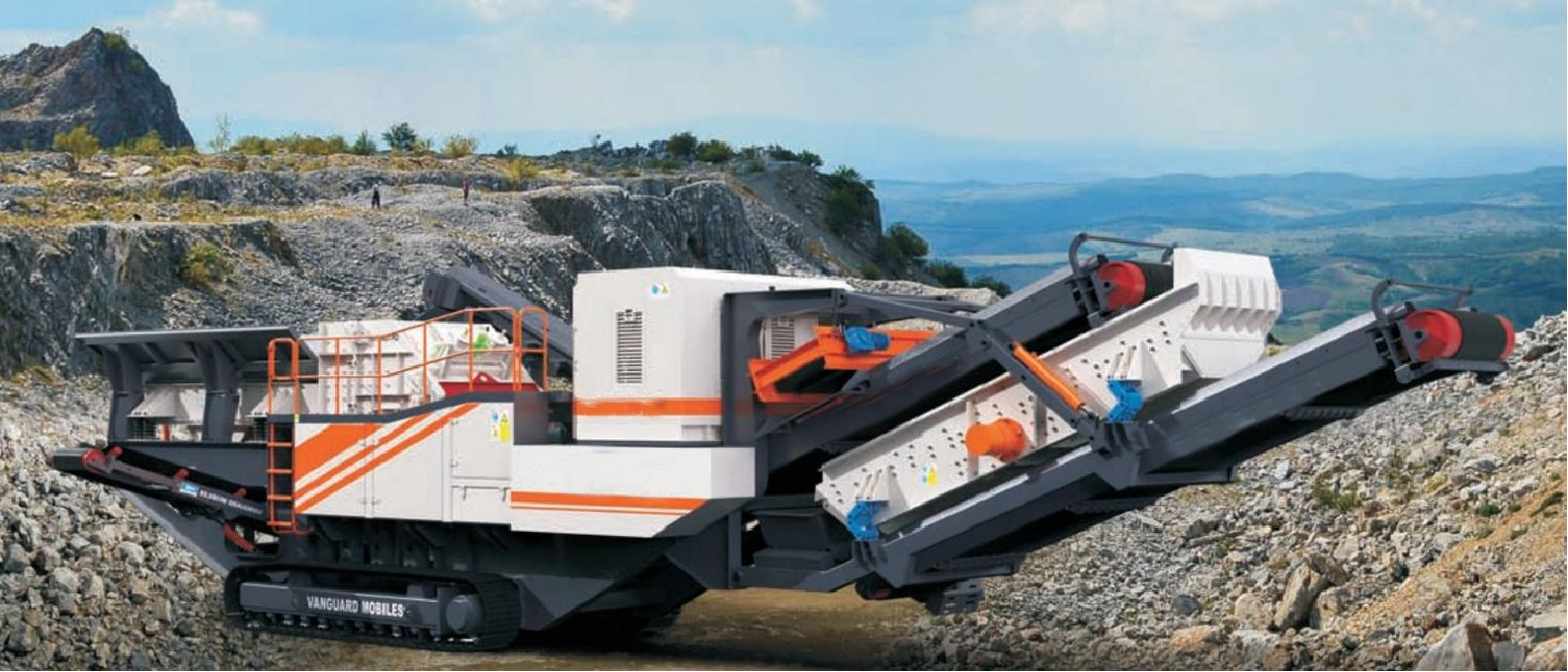 CRAWLER  TYPE   MOBILE  CRUSHING   PLANT