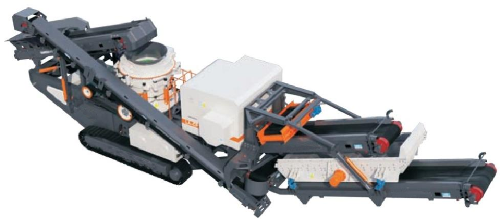 CRAWLER   TYPE   MOBILE   CONE   CRUSHING   PLAN