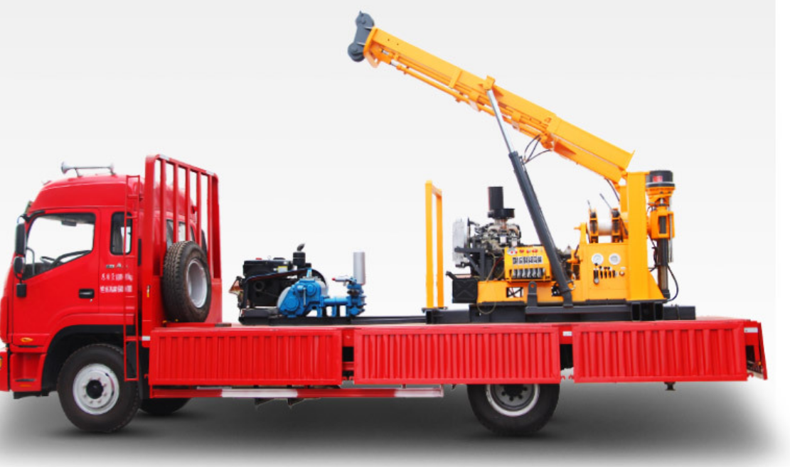 3X HYDRAULIC VEHICLE MOUNTED DRILLING RIG