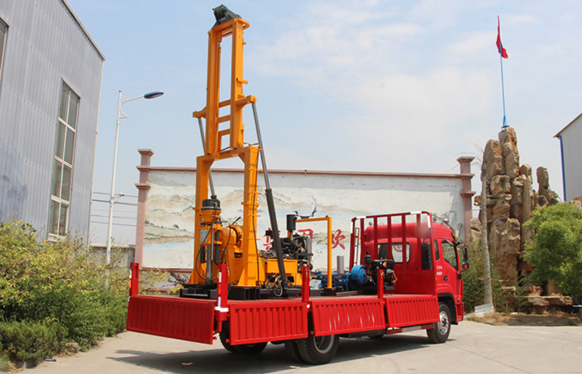 3X HYDRAULIC VEHICLE MOUNTED DRILLING RIG